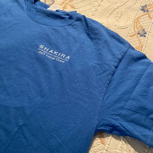 Limited Shakira Stage Tech Shirt from Her 2025 Tour - Picture 4 of 7